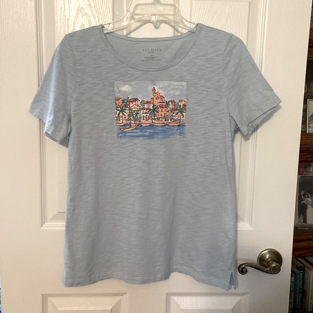 Talbots tee w cityscape image